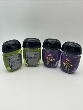 Bath and Body Works Disney Villains Pocketbac Set of 4 pieces  New